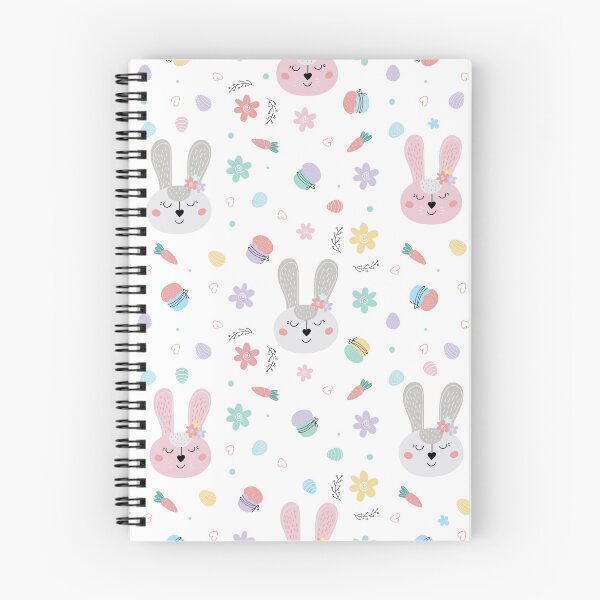 Item preview, Cute Easter Bunny Egg Floral Spring Pattern designed and sold by ILLYL Creatives.