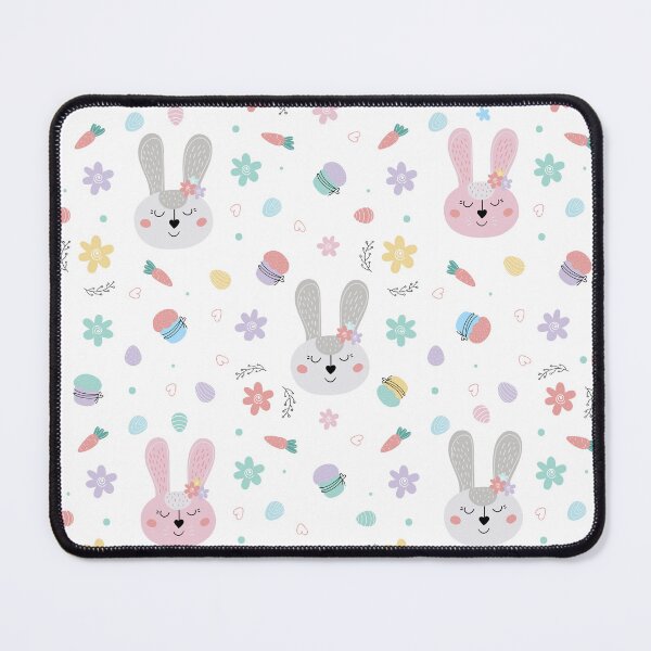 Item preview, Cute Easter Bunny Egg Floral Spring Pattern designed and sold by ILLYL Creatives.