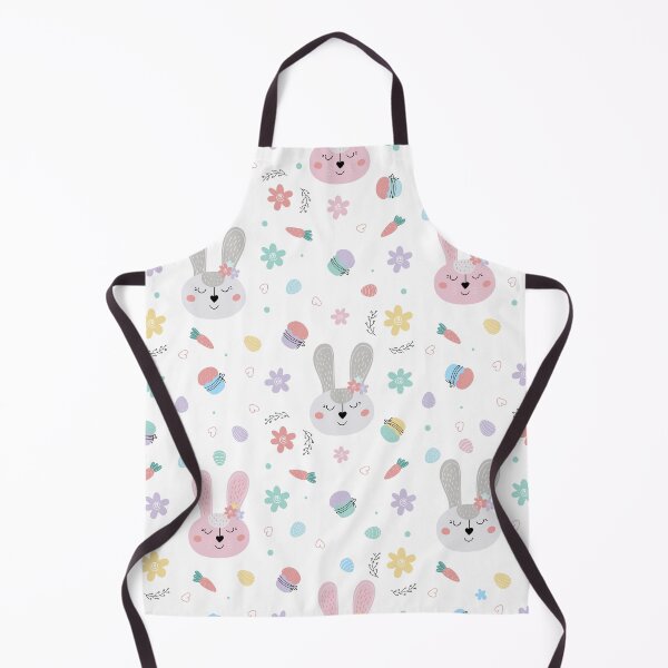 Item preview, Cute Easter Bunny Egg Floral Spring Pattern designed and sold by ILLYL Creatives.