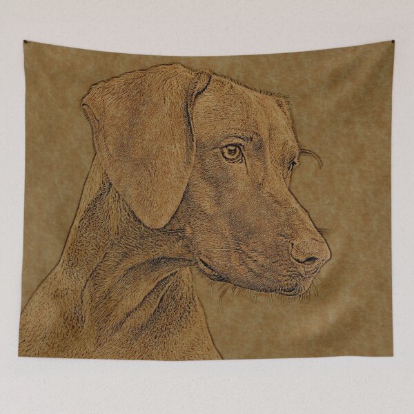 Item preview, Terrific Labrador Retriever Line Art designed and sold by ClownFishArts.