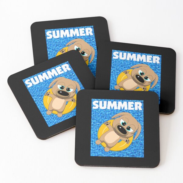 Item preview, Summer - Puppy Relax in the Pool designed and sold by onicon.