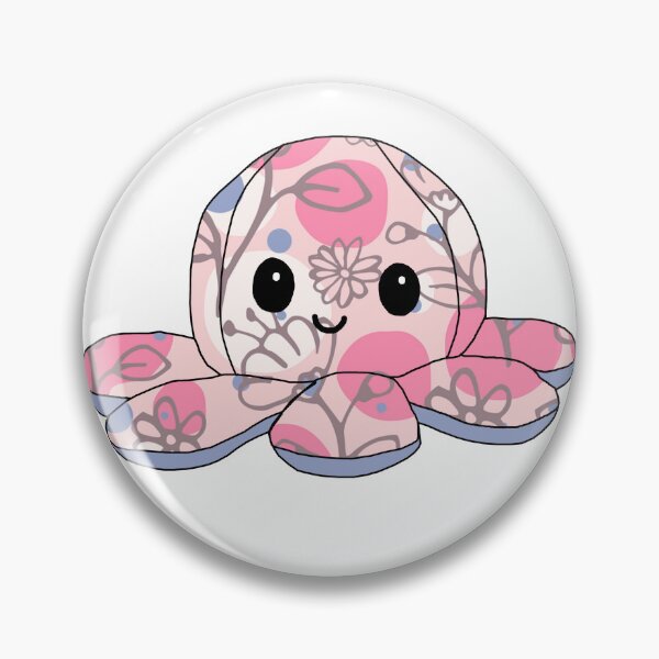 Item preview, happy little octopus (floral edition) designed and sold by ShipsinParadise.
