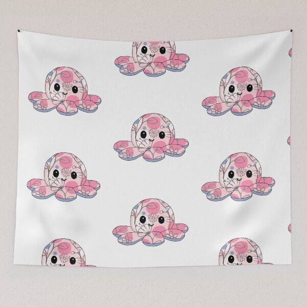Item preview, happy little octopus (floral edition) designed and sold by ShipsinParadise.