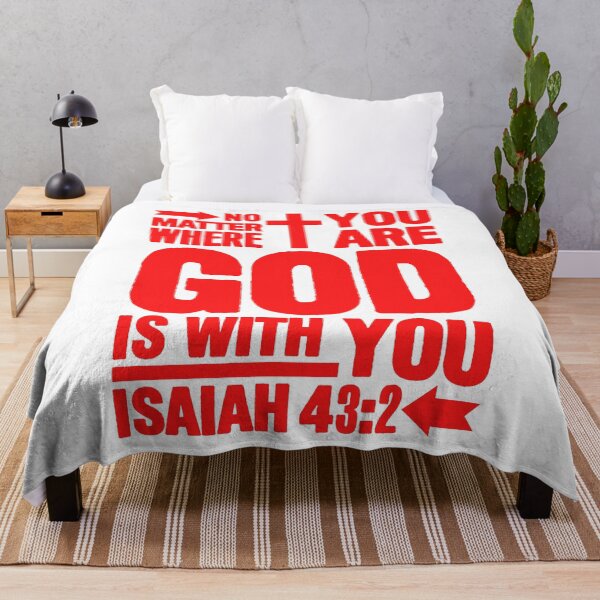 Item preview, Isaiah 43:2 God is with you designed and sold by plushism.