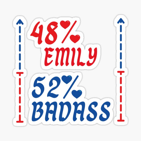 Emily Birthday Idea Stickers Redbubble