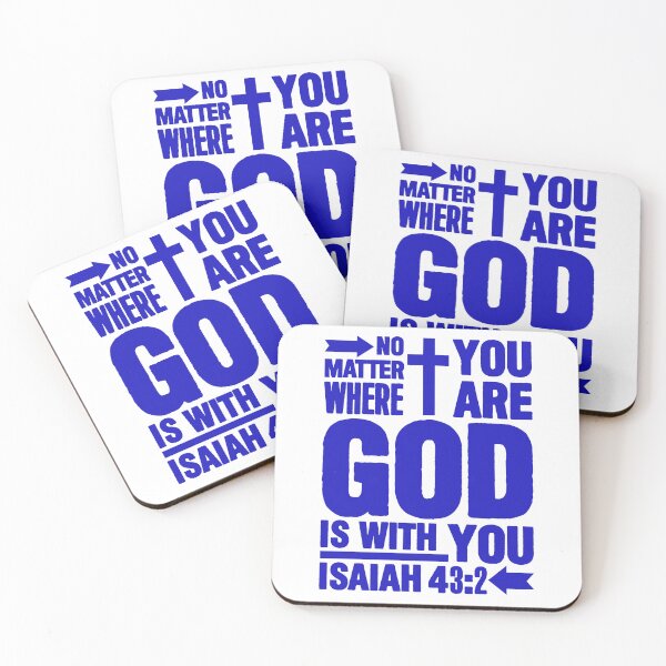 Item preview, Isaiah 43:2 God is with you designed and sold by plushism.