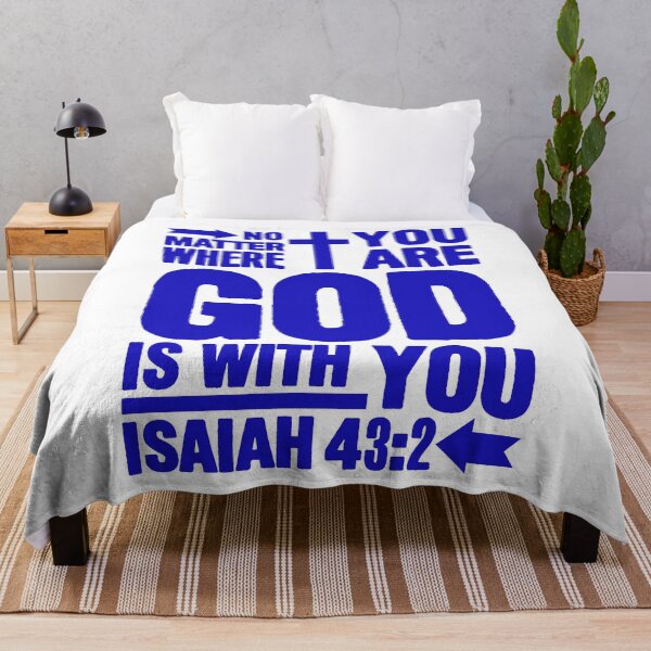 Item preview, Isaiah 43:2 God is with you designed and sold by plushism.