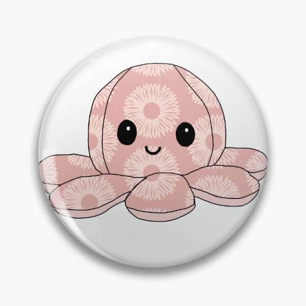 Item preview, happy little octopus (floral edition) designed and sold by ShipsinParadise.