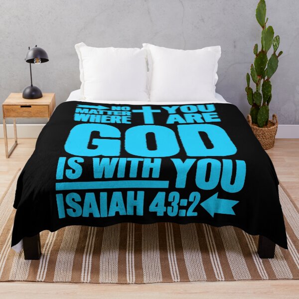 Item preview, Isaiah 43:2 God is with you designed and sold by plushism.