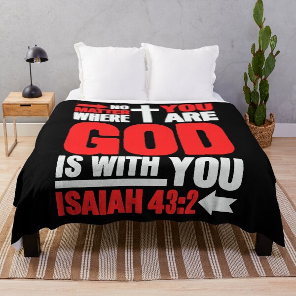 Item preview, Isaiah 43:2 God is with you designed and sold by plushism.