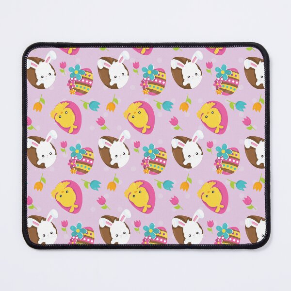 Item preview, Cute Easter Bunny Egg Chick Peep Floral Spring Pattern designed and sold by ILLYL Creatives.