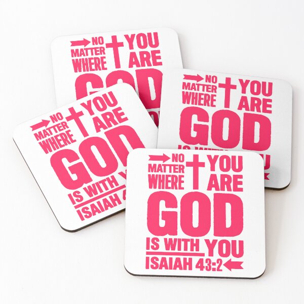 Item preview, Isaiah 43:2 God is with you designed and sold by plushism.