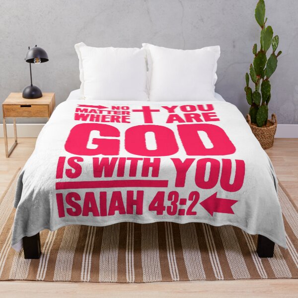 Item preview, Isaiah 43:2 God is with you designed and sold by plushism.