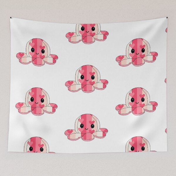 Item preview, happy little octopus (heart edition) designed and sold by ShipsinParadise.