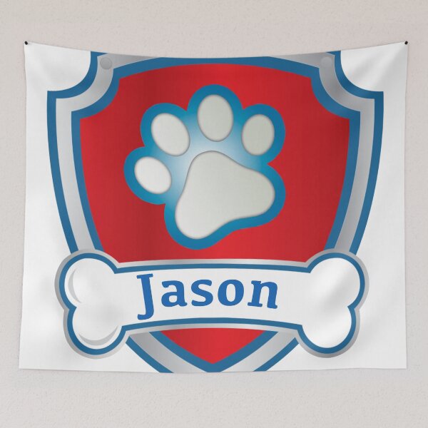 Item preview, Jason Name Paw Patroller  designed and sold by RMSartZ.