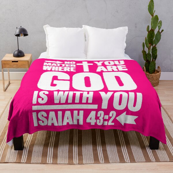 Item preview, Isaiah 43:2 God is with you designed and sold by plushism.