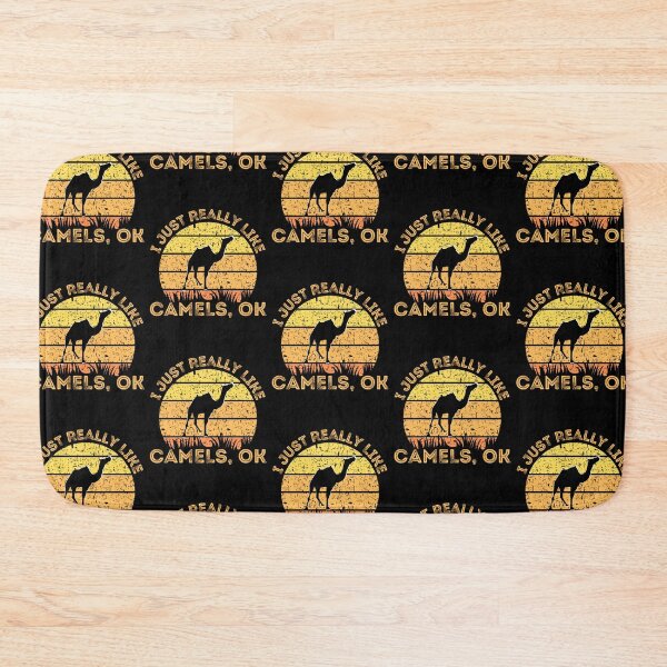 Item preview, I Just Really Like Camels Ok Retro Sunset designed and sold by Onewivnacher.