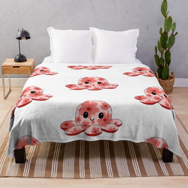 Item preview, happy little octopus (floral edition) designed and sold by ShipsinParadise.