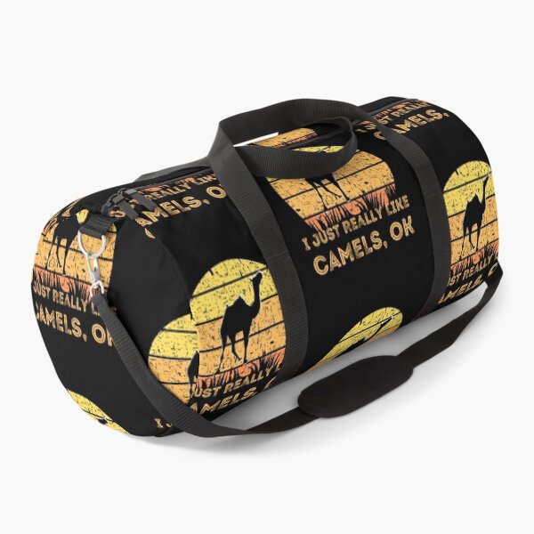 Item preview, I Just Really Like Camels Ok with Retro Sunset designed and sold by Onewivnacher.
