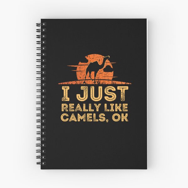 Item preview, I Just Really Like Camels Ok with Sunset Background designed and sold by Onewivnacher.