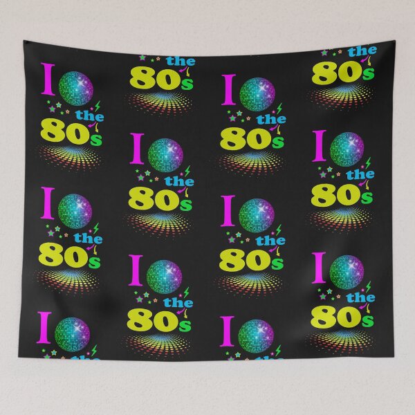Item preview, I Love The 80's eighties designed and sold by TimeForTShirt.