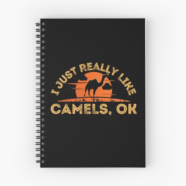Item preview, I Just Really Like Camels Ok with Sunset Background designed and sold by Onewivnacher.