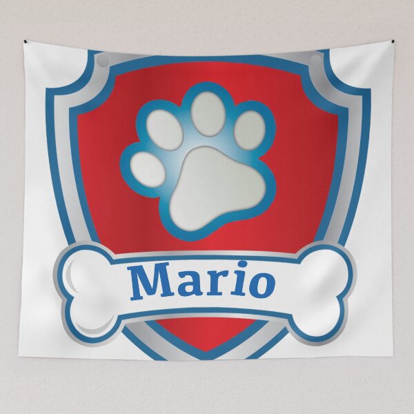 Item preview, Mario Name Paw Patroller  designed and sold by RMSartZ.