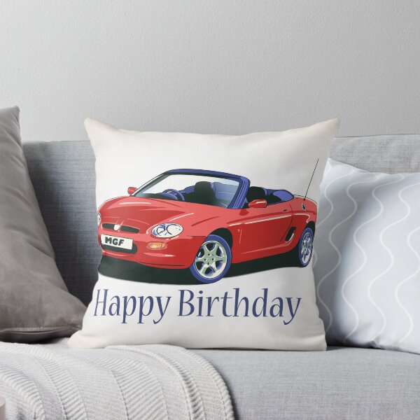 Item preview, Red MG MGF Car Birthday Card designed and sold by Webazoot Industries - Car Art.
