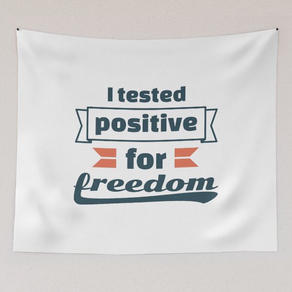 Item preview, I tested positive for freedom designed and sold by ⭐ Tee Shirt 89 ⭐.