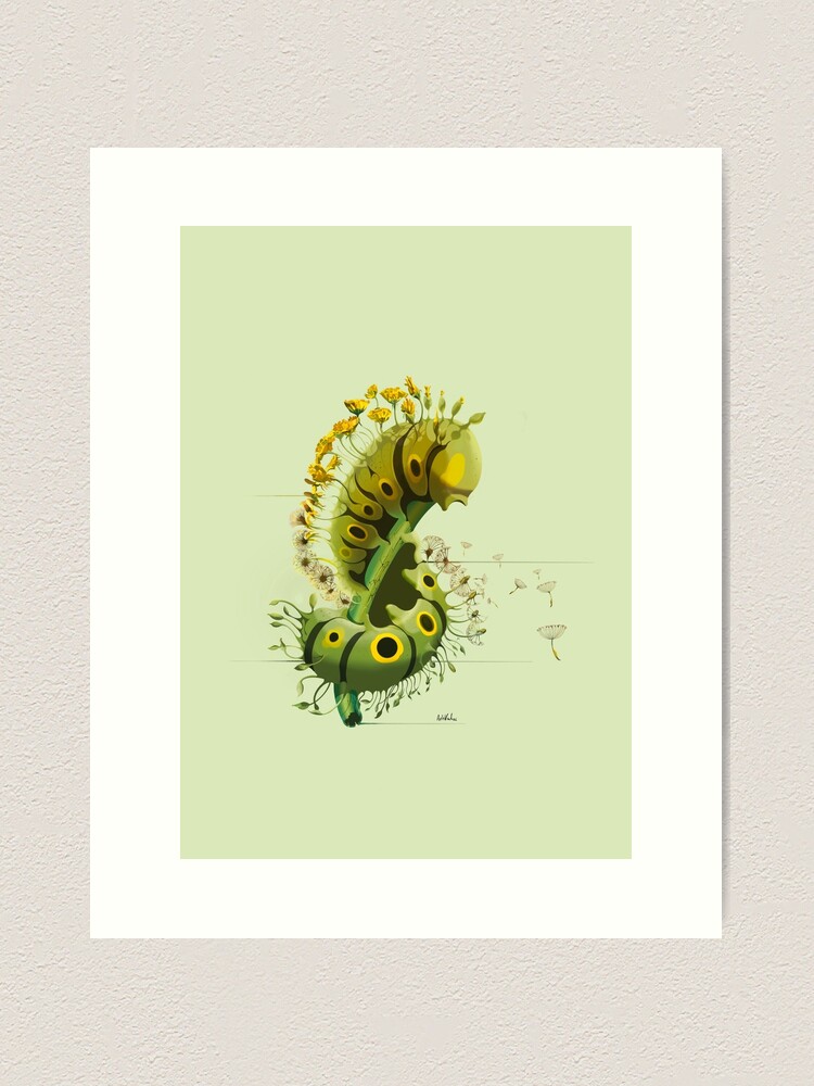 Alternate view of Dandelio Art Print