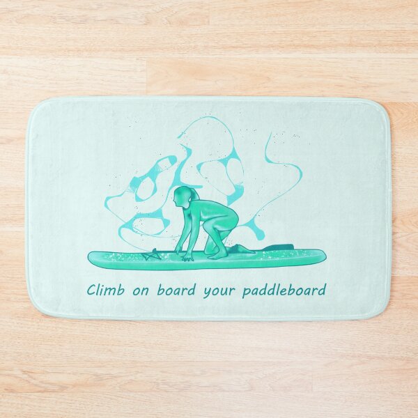 Item preview, Climb on board your paddleboard (Turqoise) designed and sold by Pauletart.