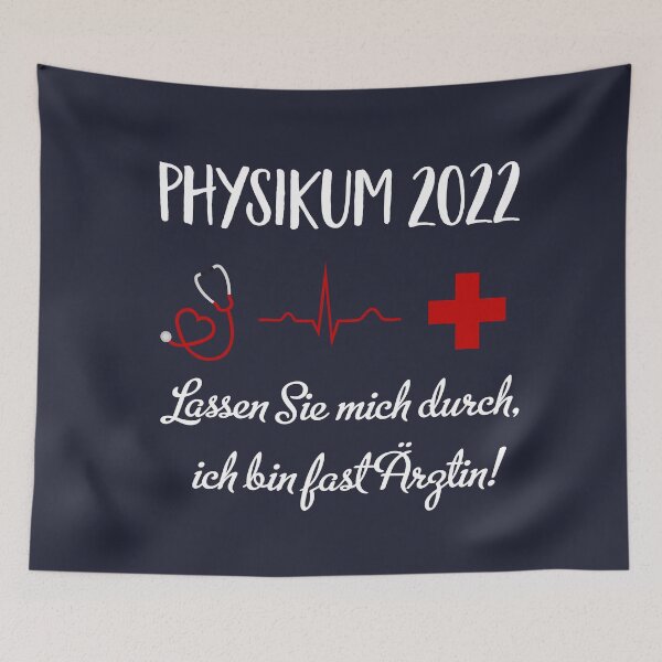 Item preview, Physikum 2022 Let me get through, I'm almost a doctor designed and sold by Vectorqueen.