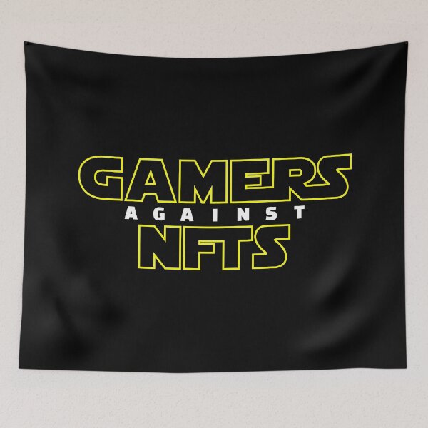 Item preview, Gamers Against NFTs Yellow designed and sold by WPahat.