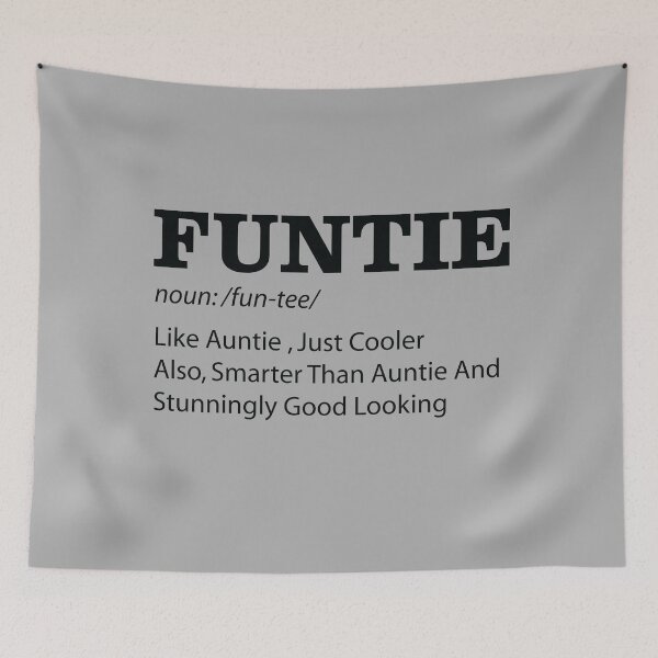 Item preview, Funtie Like An Auntie Only More Cooler-Auntie Quote-Auntie Day Gift Idea designed and sold by namiabi.