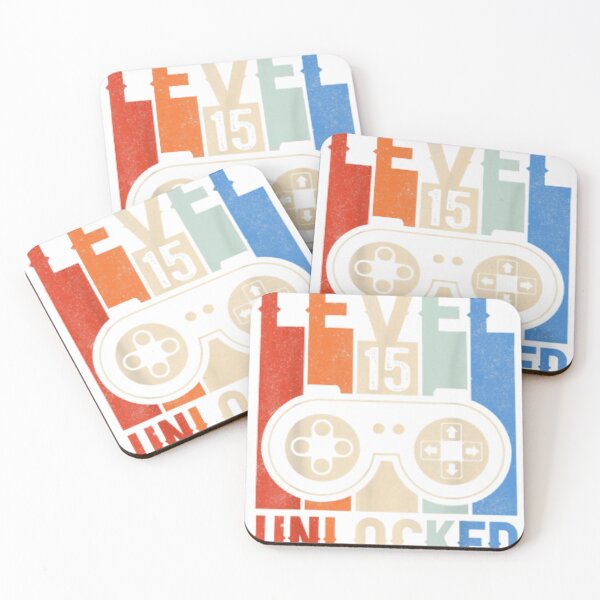 Item preview, Level 15 Unlocked 15th Birthday Gift for Gamer  designed and sold by selimane.