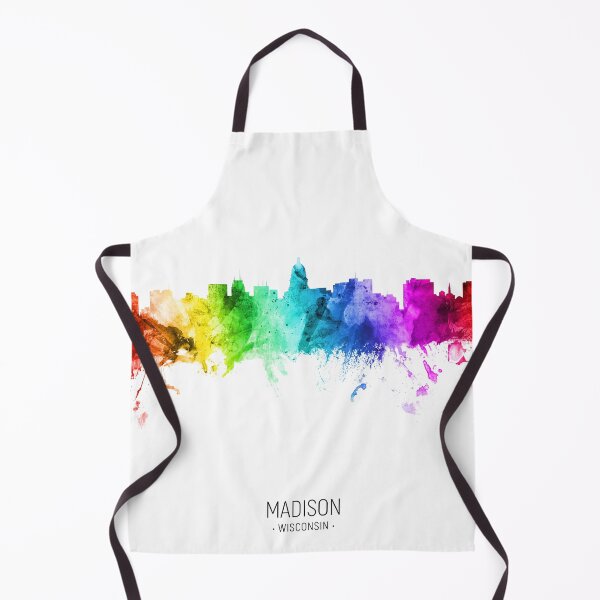 Artikelvorschau, Madison Wisconsin Skyline entworfen und verkauft von ArtPrints.