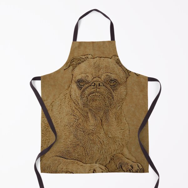 Item preview, Remarkable Pug Line Art designed and sold by ClownFishArts.