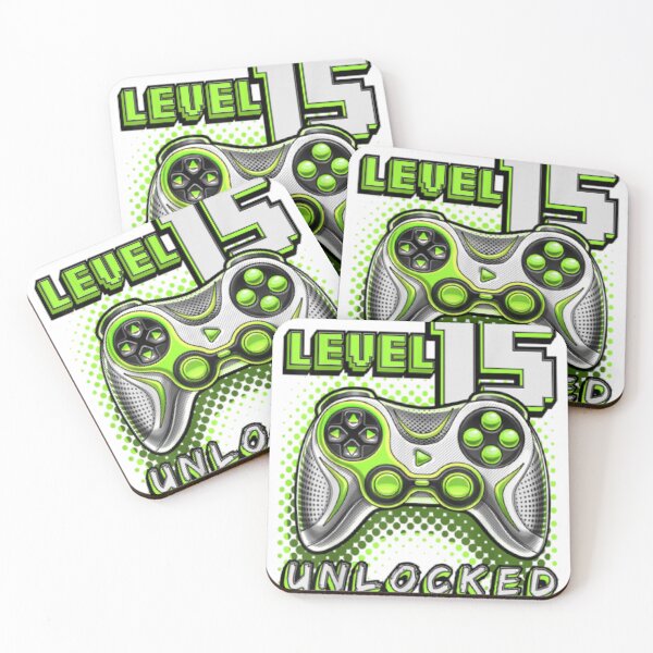 Item preview, Level 15 Unlocked 15th Birthday Gift for Gamer  designed and sold by selimane.
