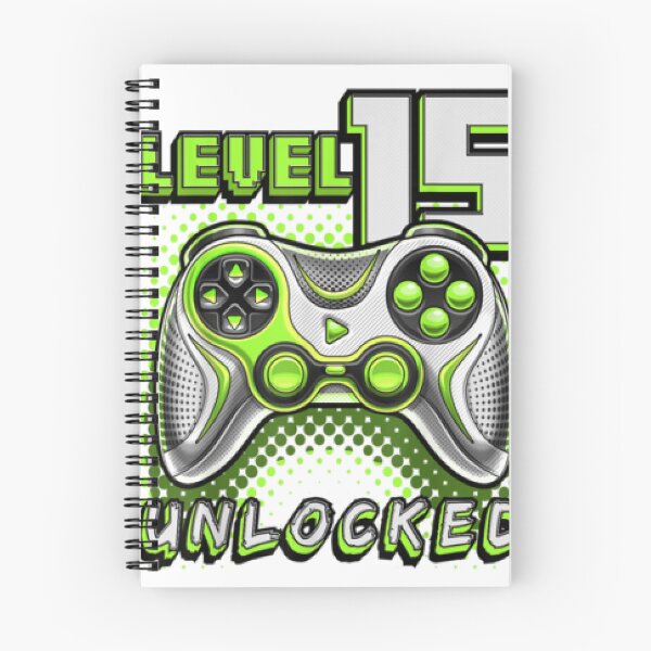Item preview, Level 15 Unlocked 15th Birthday Gift for Gamer  designed and sold by selimane.