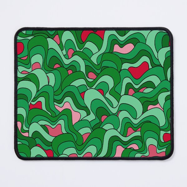 Item preview, Abstract pattern - red, pink and green. designed and sold by K.S ART.