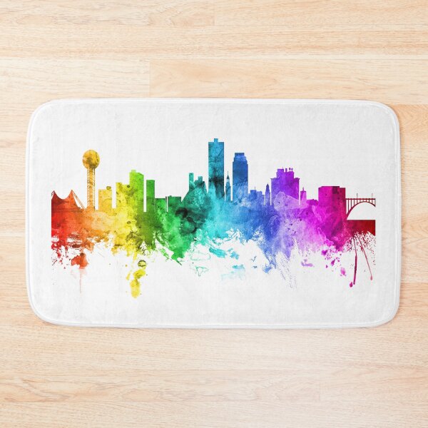 Item preview, Knoxville Tennessee Skyline designed and sold by ArtPrints.