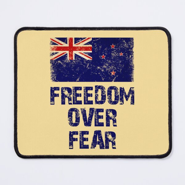 Item preview, freedom over fear New Zealand designed and sold by Markotropoya22.