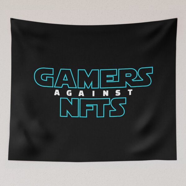 Item preview, Gamers Against NFTs Cyan designed and sold by WPahat.
