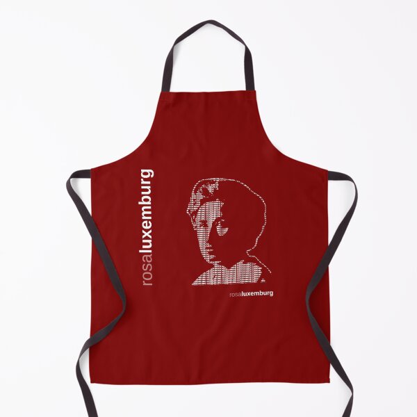 Item preview, Rosa Luxemburg typographic poster (red) designed and sold by CMYKStudio.