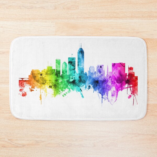 Artikelvorschau, Indianapolis Indiana Skyline entworfen und verkauft von ArtPrints.