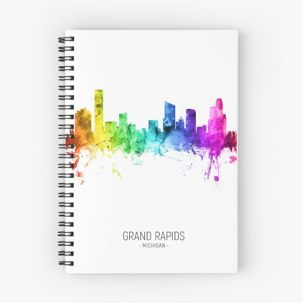 Item preview, Grand Rapids Michigan Skyline designed and sold by ArtPrints.