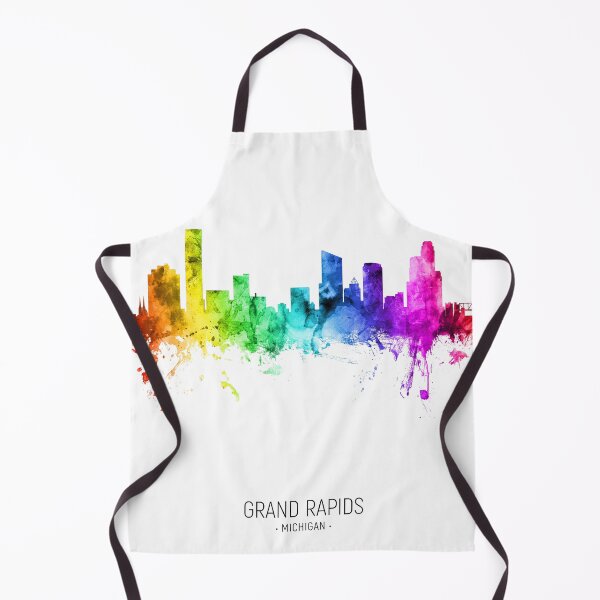 Item preview, Grand Rapids Michigan Skyline designed and sold by ArtPrints.