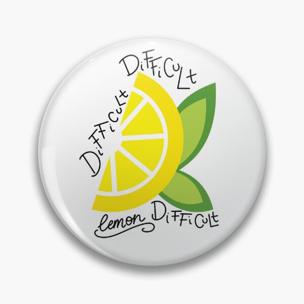 Item preview, Difficult Difficult Lemon Difficult  designed and sold by KitKat615.