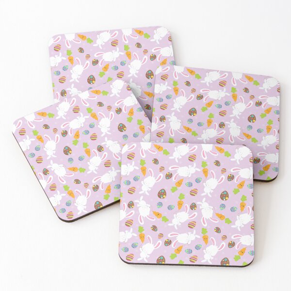 Item preview, Cute Rabbit Easter Bunny Egg Pattern designed and sold by ILLYL Creatives.