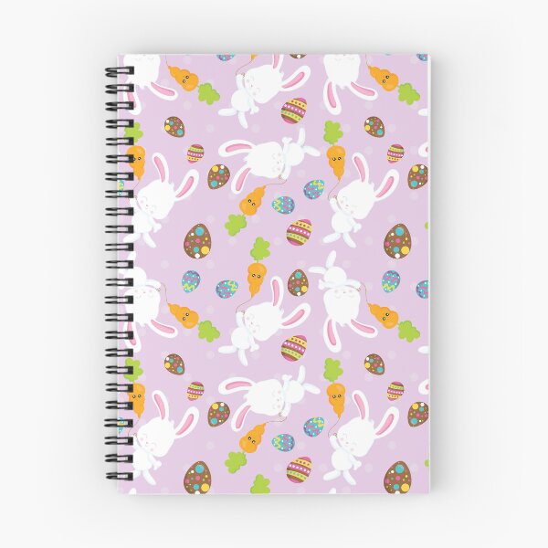 Item preview, Cute Rabbit Easter Bunny Egg Pattern designed and sold by ILLYL Creatives.